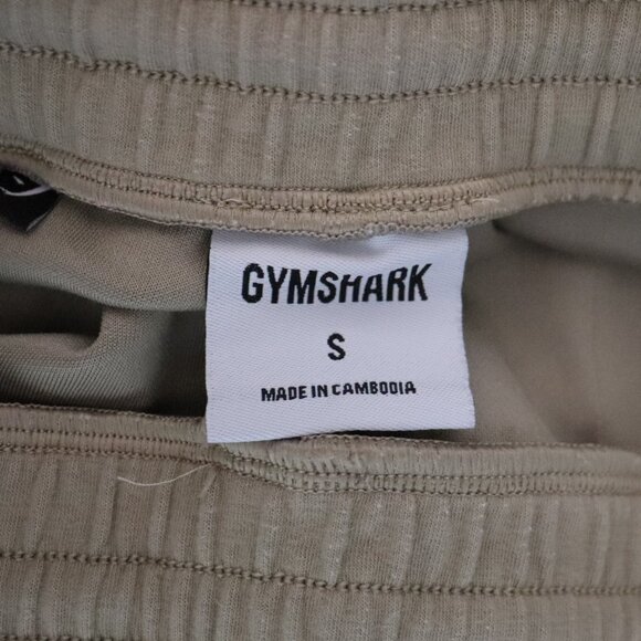 Gymshark Mens Green Sz S Pull On Elastic Slim Fit Comfy Active Lounge Joggers - Picture 9 of 11